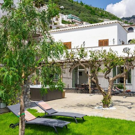 Villa Mimina - Exclusive Villa With Garden, Jacuzzi And Sea View Praiano Extérieur photo