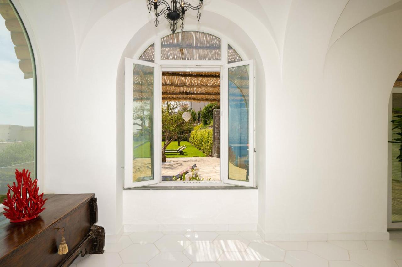 Villa Mimina - Exclusive Villa With Garden, Jacuzzi And Sea View Praiano Extérieur photo