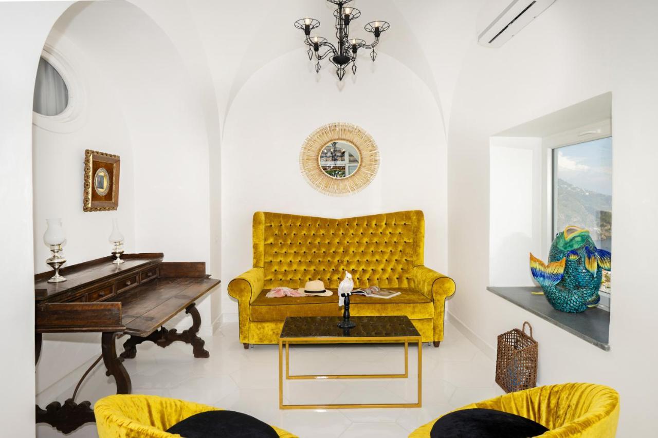 Villa Mimina - Exclusive Villa With Garden, Jacuzzi And Sea View Praiano Extérieur photo